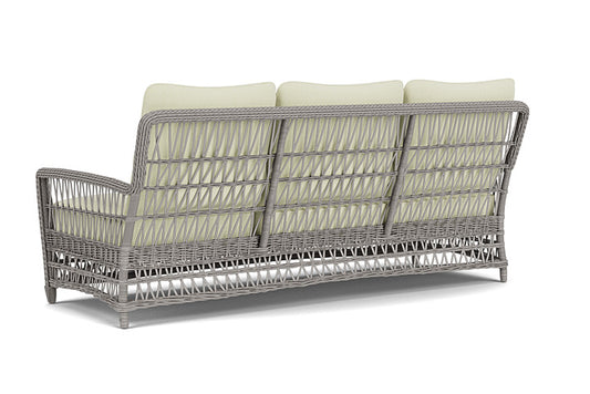Lloyd Flanders - Mackinac Sofa In Putty Finish With Bamboo Bay Meadow Fabric - 2730550592060 view 2