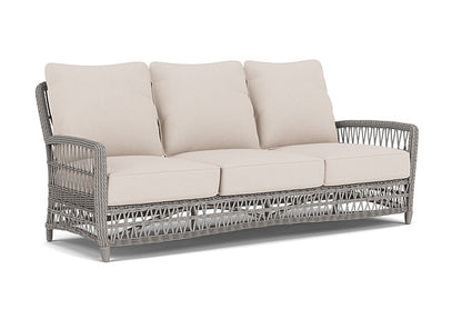 Lloyd Flanders - Mackinac Sofa In Putty Finish With Canvas Birds Eye Fabric - 273055059937 view 1
