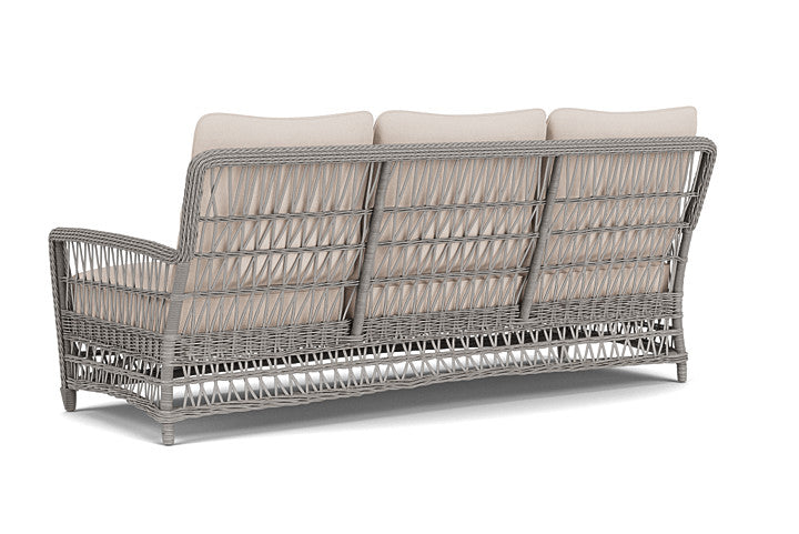 Lloyd Flanders - Mackinac Sofa In Putty Finish With Canvas Birds Eye Fabric - 273055059937 view 2