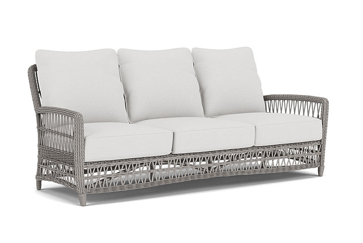Lloyd Flanders - Mackinac Sofa In Putty Finish With Canvas Natural Fabric - 273055059159 view 1