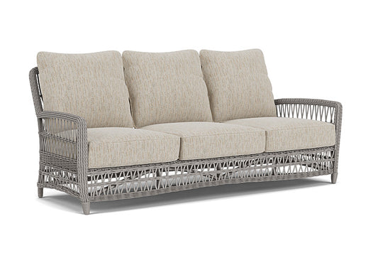 Lloyd Flanders - Mackinac Sofa In Putty Finish With Charlotte Sparrow Fabric - 273055059183 view 1
