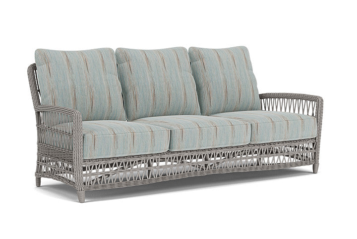 Lloyd Flanders - Mackinac Sofa In Putty Finish With Colorwave Mist Fabric - 2730550592072 view 1
