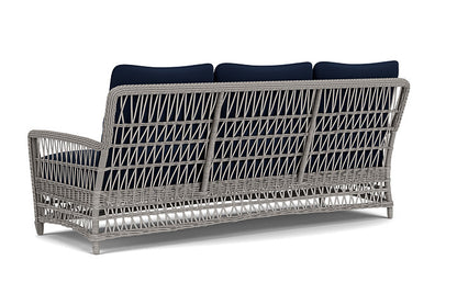 Lloyd Flanders - Mackinac Sofa In Putty Finish With Decorline Navy Fabric - 2730550592019 view 2