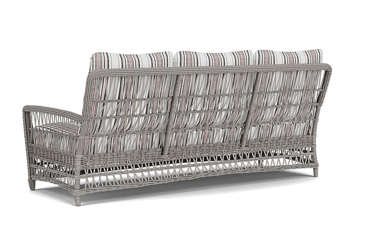 Lloyd Flanders - Mackinac Sofa In Putty Finish With Deering Cadet Fabric - 2730550592047 view 2