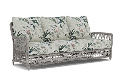Lloyd Flanders - Mackinac Sofa In Putty Finish With Delicate Botanical Sage Fabric - 2730550592075 view 1