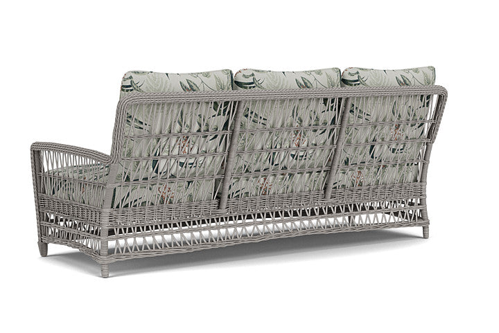 Lloyd Flanders - Mackinac Sofa In Putty Finish With Delicate Botanical Sage Fabric - 2730550592075 view 2