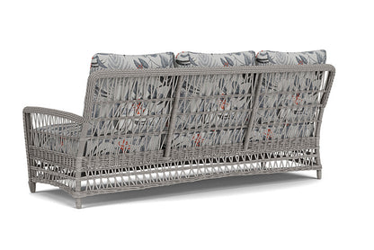 Lloyd Flanders - Mackinac Sofa In Putty Finish With Delicate Botanical Slate Fabric - 2730550592076 view 2