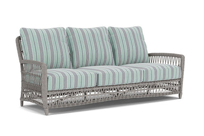 Lloyd Flanders - Mackinac Sofa In Putty Finish With Hansen Seaglass Fabric - 2730550591926 view 1