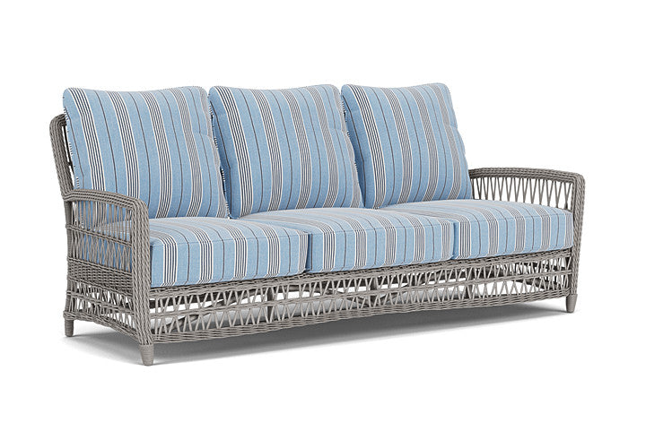 Lloyd Flanders - Mackinac Sofa In Putty Finish With Hansen Sky Fabric - 273055059064 view 1