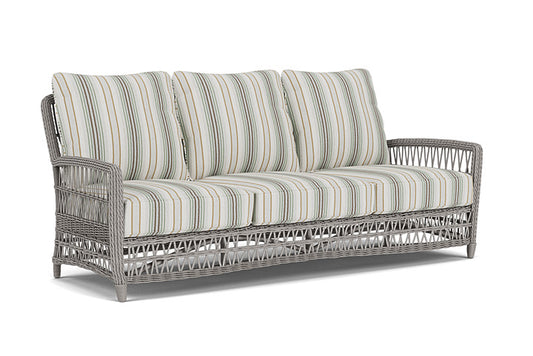 Lloyd Flanders - Mackinac Sofa In Putty Finish With Jansen Eucalyptus Fabric - 2730550592061 view 1