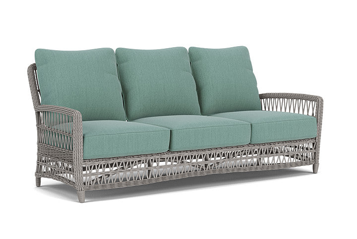 Lloyd Flanders - Mackinac Sofa In Putty Finish With Loveboat Mint Fabric - 2730550592010 view 1