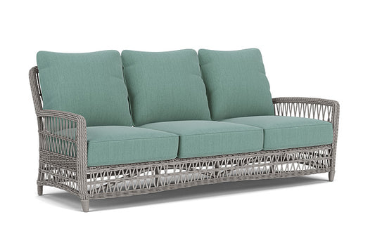 Lloyd Flanders - Mackinac Sofa In Putty Finish With Loveboat Mint Fabric - 2730550592010 view 1
