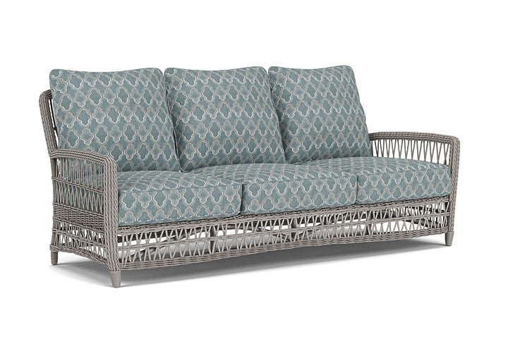 Lloyd Flanders - Mackinac Sofa In Putty Finish With Luna Mist Fabric - 2730550592070 view 1