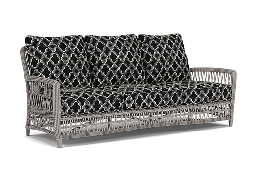 Lloyd Flanders - Mackinac Sofa In Putty Finish With Luna Onyx Fabric - 2730550592071 view 1