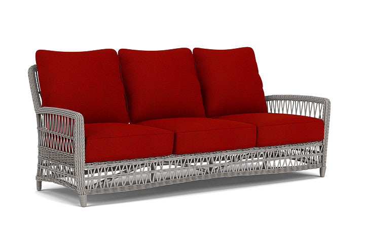 Lloyd Flanders - Mackinac Sofa In Putty Finish With Partyline Lollipop Fabric - 2730550592054 view 1