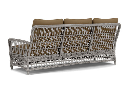 Lloyd Flanders - Mackinac Sofa In Putty Finish With Reflections Straw Fabric - 2730550592053 view 2