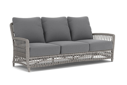 Lloyd Flanders - Mackinac Sofa In Putty Finish With Remy Graphite Fabric - 2730550592003 view 1