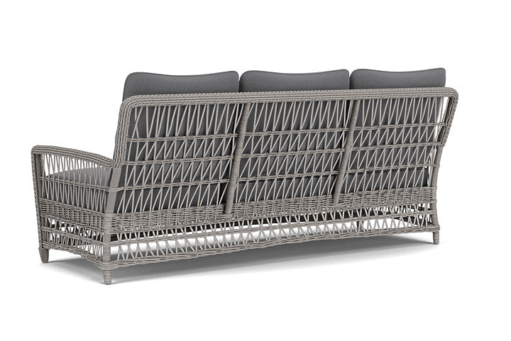 Lloyd Flanders - Mackinac Sofa In Putty Finish With Remy Graphite Fabric - 2730550592003 view 2