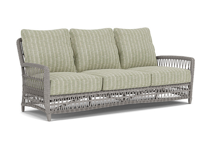 Lloyd Flanders - Mackinac Sofa In Putty Finish With Romulo Laurel Fabric - 2730550592049 view 1