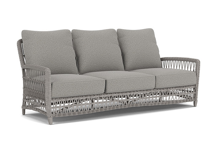 Lloyd Flanders - Mackinac Sofa In Putty Finish With Rumba Nickel Fabric - 2730550592011 view 1