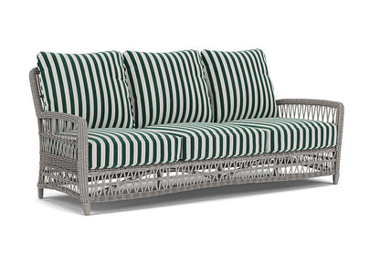 Lloyd Flanders - Mackinac Sofa In Putty Finish With Safari/White Stripe Fabric - 273055059269 view 1