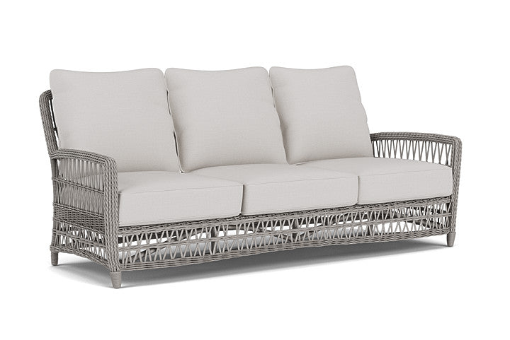 Lloyd Flanders - Mackinac Sofa In Putty Finish With Sailcloth Seagull Fabric - 273055059W61 view 1