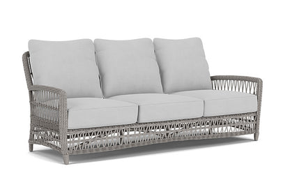 Lloyd Flanders - Mackinac Sofa In Putty Finish With Sandberg Dove Fabric - 2730550592022 view 1
