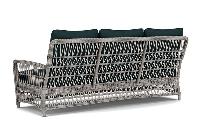 Lloyd Flanders - Mackinac Sofa In Putty Finish With Sandberg Lagoon Fabric - 2730550592039 view 2