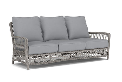 Lloyd Flanders - Mackinac Sofa In Putty Finish With Sandberg Pewter Fabric - 2730550592029 view 1