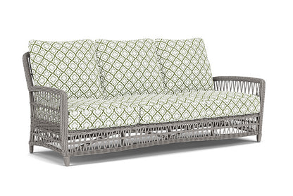 Lloyd Flanders - Mackinac Sofa In Putty Finish With Savannah Green Fabric - 2730550592064 view 1