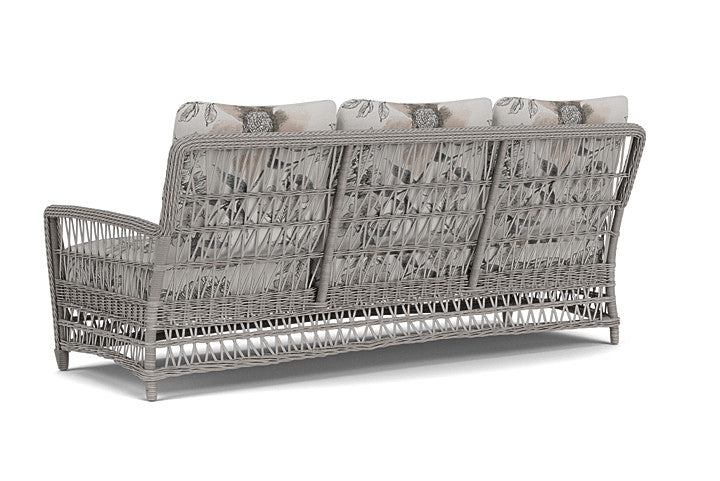 Lloyd Flanders - Mackinac Sofa In Putty Finish With Serena Floral Dove Fabric - 2730550592077 view 2