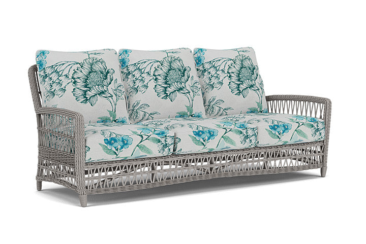 Lloyd Flanders - Mackinac Sofa In Putty Finish With Serena Floral Mist Fabric - 2730550592078 view 1