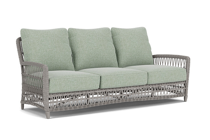 Lloyd Flanders - Mackinac Sofa In Putty Finish With Serene Spa Fabric - 2730550592031 view 1