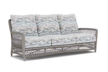 Lloyd Flanders - Mackinac Sofa In Putty Finish With Stratosphere Cloud Fabric - 2730550591966 view 1