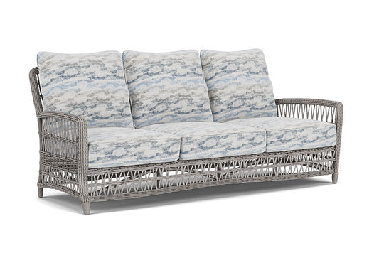 Lloyd Flanders - Mackinac Sofa In Putty Finish With Stratosphere Cloud Fabric - 2730550591966 view 1