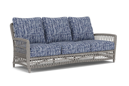 Lloyd Flanders - Mackinac Sofa In Putty Finish With Visions Cobalt Fabric - 273055059683 view 1