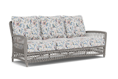 Lloyd Flanders - Mackinac Sofa In Putty Finish With Whimsical Bird Song Fabric - 2730550592080 view 1
