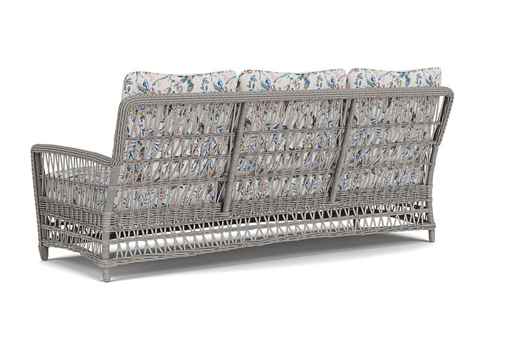 Lloyd Flanders - Mackinac Sofa In Putty Finish With Whimsical Bird Song Fabric - 2730550592080 view 2