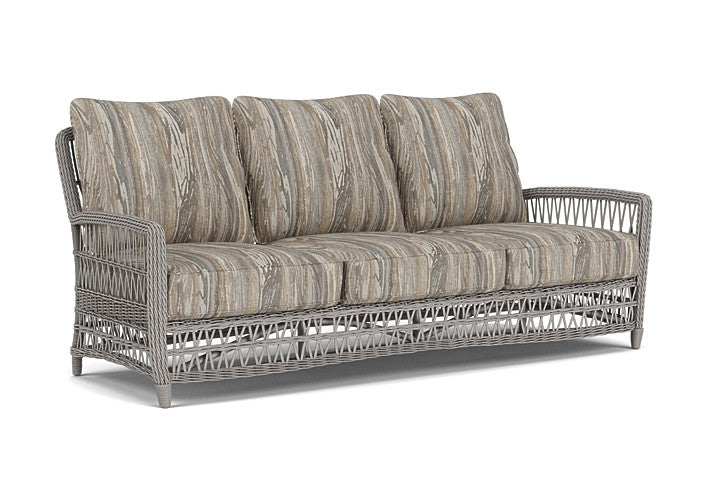 Lloyd Flanders - Mackinac Sofa In Putty Finish With Woodgrain Ash Fabric - 273055059723 view 1