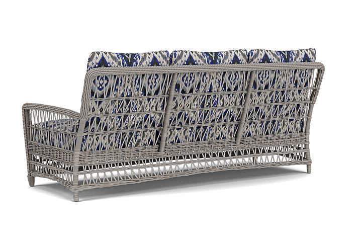 Lloyd Flanders - Mackinac Sofa In Putty Finish With Yoko Mediterranean Fabric - 273055059705 view 2