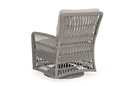 Lloyd Flanders - Mackinac Swivel Glider Lounge Chair In Putty Finish With Azulu Twine Fabric - 2730910592034 view 2
