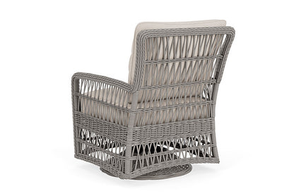 Lloyd Flanders - Mackinac Swivel Glider Lounge Chair In Putty Finish With Canvas Canvas Fabric - 273091059319 view 2