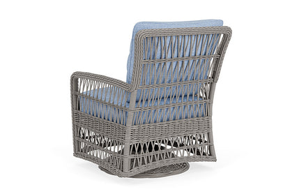 Lloyd Flanders - Mackinac Swivel Glider Lounge Chair In Putty Finish With Demo Skyway Fabric - 273091059065 view 2