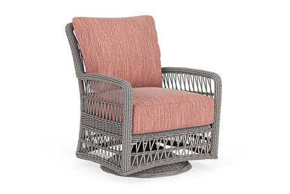 Lloyd Flanders - Mackinac Swivel Glider Lounge Chair In Putty Finish With Friendly Carnival Fabric - 2730910592043 view 1