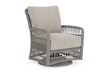 Lloyd Flanders - Mackinac Swivel Glider Lounge Chair In Putty Finish With Friendly Flax Fabric - 2730910592026 view 1