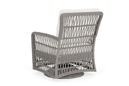 Lloyd Flanders - Mackinac Swivel Glider Lounge Chair In Putty Finish With Friendly Natural Fabric - 2730910592042 view 2