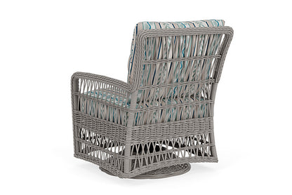Lloyd Flanders - Mackinac Swivel Glider Lounge Chair In Putty Finish With Ilona Resort Fabric - 2730910592069 view 2