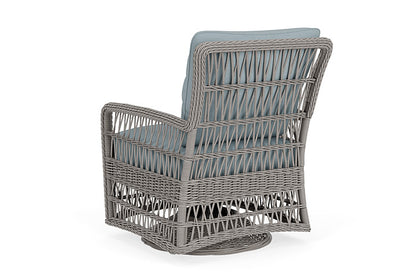 Lloyd Flanders - Mackinac Swivel Glider Lounge Chair In Putty Finish With Kadogo Lake Fabric - 2730910592041 view 2