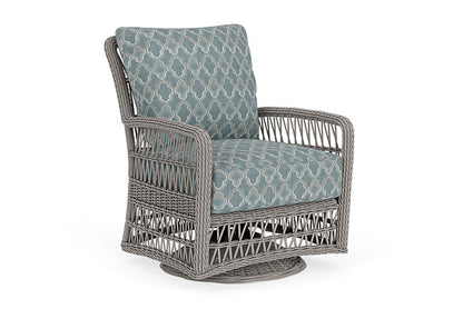 Lloyd Flanders - Mackinac Swivel Glider Lounge Chair In Putty Finish With Luna Mist Fabric - 2730910592070 view 1