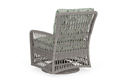 Lloyd Flanders - Mackinac Swivel Glider Lounge Chair In Putty Finish With Plume Spring Fabric - 2730910592085 view 2